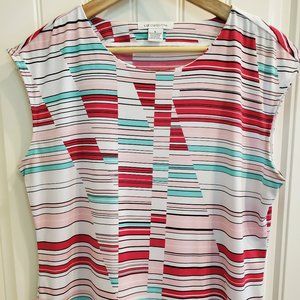 Liz Claiborne	Sleeveless Top